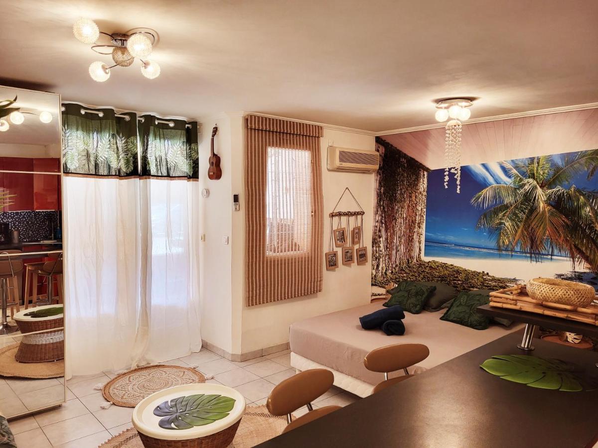 Le Studio Tahiti 4 Pers 600M De La Plage La Faviere Борм-ле-Мимоза Экстерьер фото